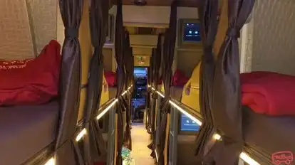 SPS Travels India Bus-Seats layout Image