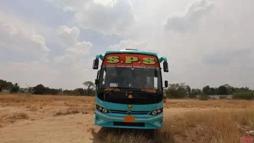 SPS Travels India Bus-Front Image