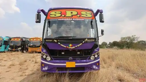SPS Travels India Bus-Front Image