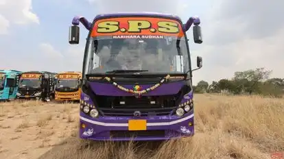 SPS Travels India Bus-Front Image