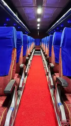 New Akash Travels Bus-Seats layout Image