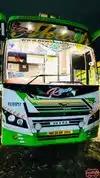 New Akash Travels Bus-Front Image