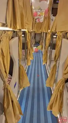New Akash Travels Bus-Seats layout Image