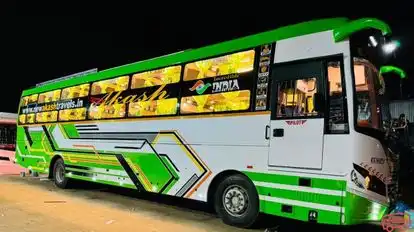 New Akash Travels Aurangabad Bus-Side Image