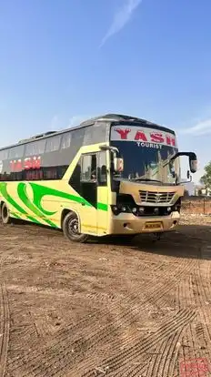 New Akash Travels Bus-Side Image