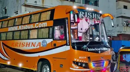 New Akash Travels Bus-Side Image