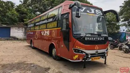  VJS Travels Bus-Front Image