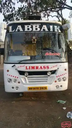 Labbaik Tours And Travels   Bus-Front Image
