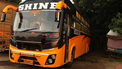 Shine Tour and Travels Bus-Front Image
