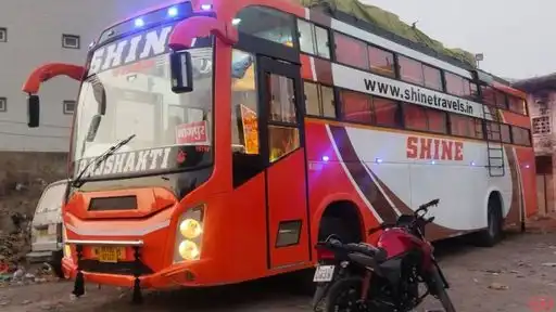 Shine Tour and Travels Bus-Front Image