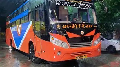 Indore City Travels Bus-Side Image