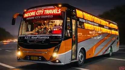 Indore City Travels Bus-Front Image