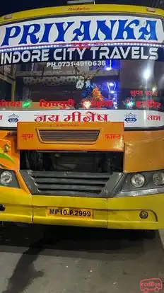 Indore City Travels Bus-Front Image