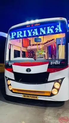 Indore City Travels Bus-Front Image