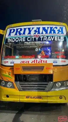 Indore City Travels Bus-Front Image