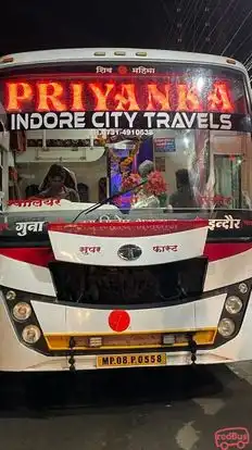 Indore City Travels Bus-Front Image
