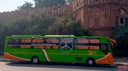 Sonali Holidays Bus-Side Image