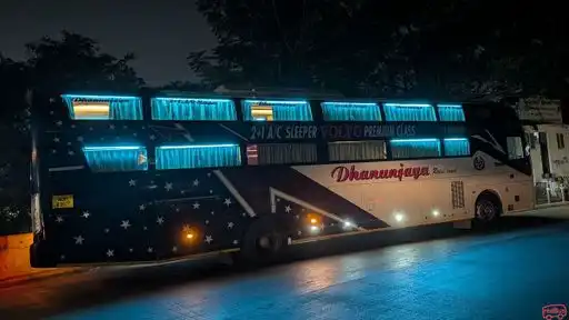 Dhanunjaya Travels Bus-Front Image