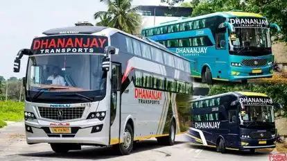 Dhanunjaya Travels Bus-Front Image