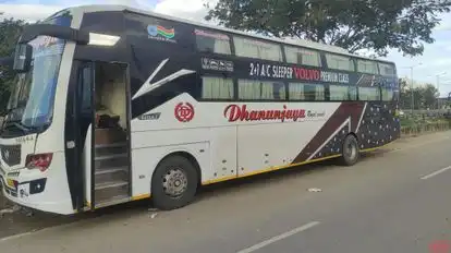 Dhanunjaya Travels Bus-Front Image