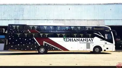 Dhanunjaya Travels Bus-Side Image