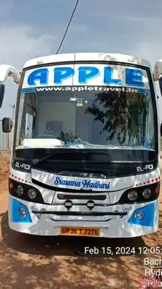 Apple Travels Bus-Front Image