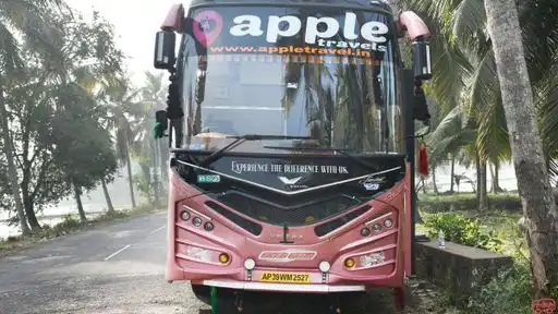 Apple Travels Bus-Front Image