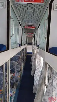 Radha Travels Bus-Seats layout Image