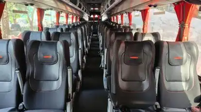 Om Sidh Express Bus-Seats layout Image