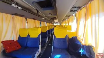 Om Sidh Express Bus-Seats layout Image