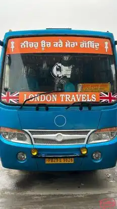 London Travels Bus-Front Image