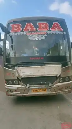 New Baba Travels Bus-Front Image