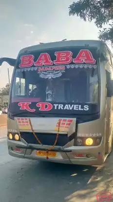 New Baba Travels Bus-Front Image