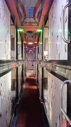 New Baba Travels Bus-Seats layout Image