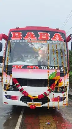 New Baba Travels Bus-Front Image