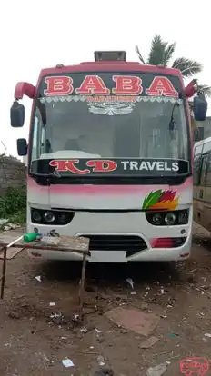 New Baba Travels Bus-Front Image