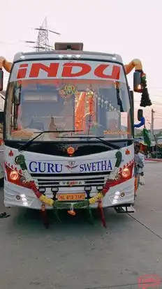 Indu Travels Bus-Front Image