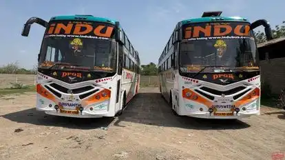Indu Travels Bus-Front Image