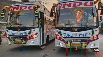 Indu Travels Bus-Front Image