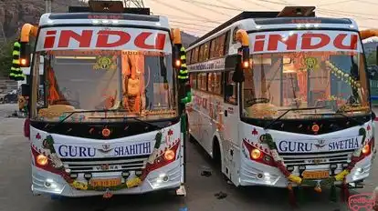 Indu Travels Bus-Front Image