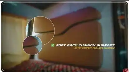 Jay Vishwakarma Travels JVKT Bus-Seats Image