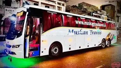Muskan Tour And Travels private Limited Bus-Side Image