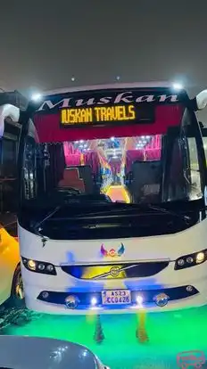 Muskan Tour And Travels private Limited Bus-Front Image