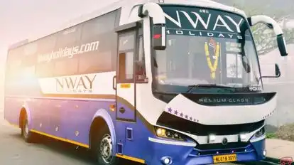 NWAY HOLIDAYS Bus-Front Image