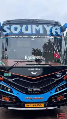Soumya Travels Bus-Front Image