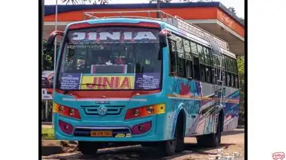 Jinia Travels Bus-Side Image