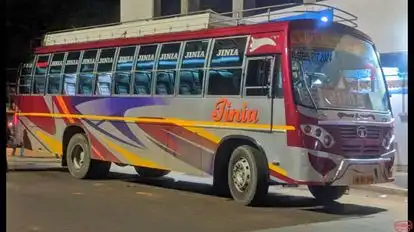 Jinia Travels Bus-Side Image