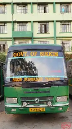 Sikkim Nationalised Transport (SNT) Bus-Front Image