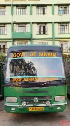 Sikkim Nationalised Transport (SNT) Bus-Front Image