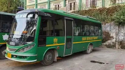 Sikkim Nationalised Transport (SNT) Bus-Side Image